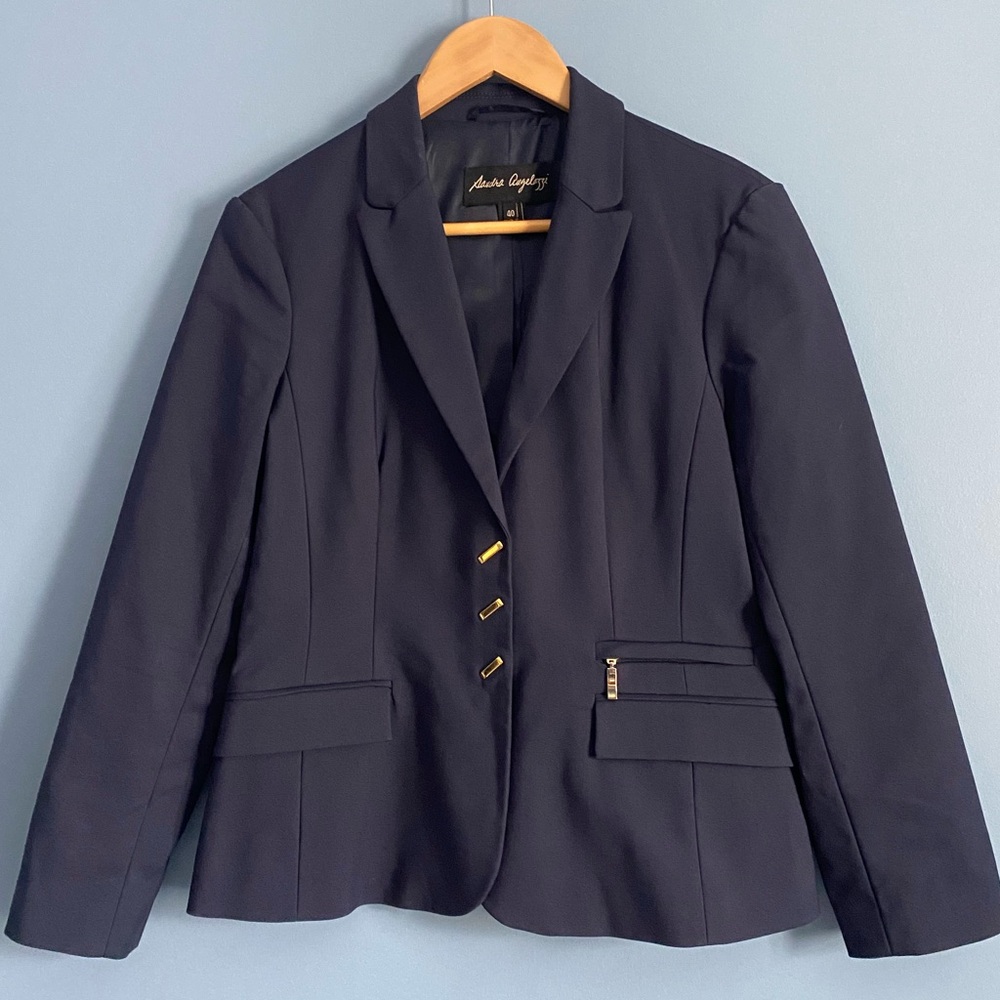 Sandro Angelozzi Midnight Blue Blazer